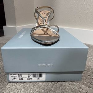 Antonia Melani Silver Heels